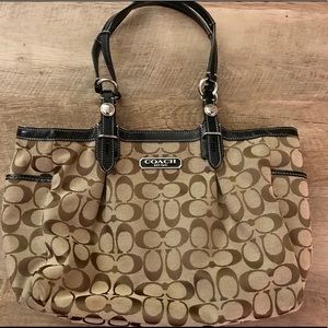 Coach signature purse